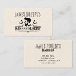 Tarjeta De Visita Peluquería Estilista De Cabello Barbershop Profesi