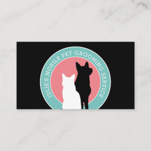 Tarjeta De Visita Peluquería móvil para gatos y perros