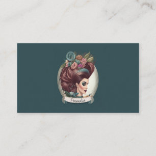 Tarjeta De Visita Peluquería Salón de Belleza Tienda de Cosméticos