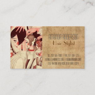 TARJETA DE VISITA PELUQUERO