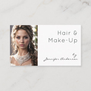 Tarjeta De Visita Peluquero Cosmetólogo Maquillaje Boda Nupcial