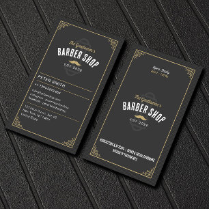 Tarjeta De Visita Peluquero, Estilista de Pelo, Salón, Barbero Profe