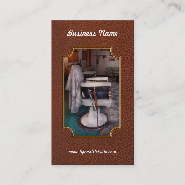 Tarjeta De Visita Peluquero - Frenchtown, NJ - tenemos algunos (Anverso)