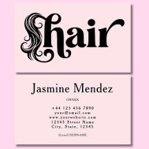 Peluquero Rosa Rubor Salón Profesional