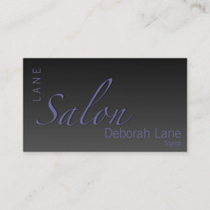 Tarjeta De Visita Pendiente del salón