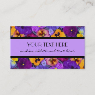 Tarjeta De Visita Pensamiento bonito