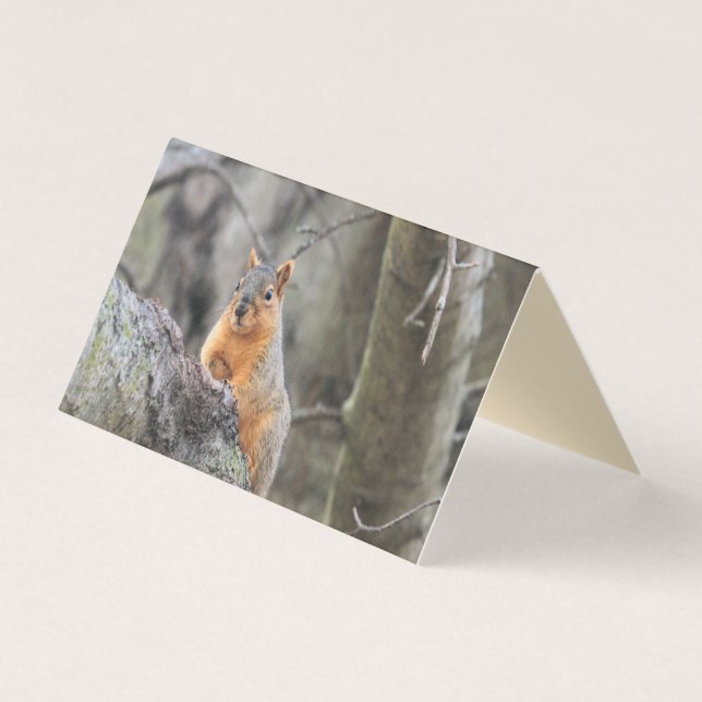 Tarjeta De Visita Pensivo (Anverso)