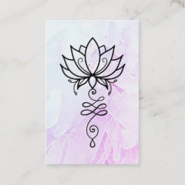 Tarjeta De Visita *~* Peony Nirvana Sagrada Geometría Yoga . Lote
