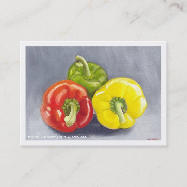 Tarjeta De Visita Peppers (Anverso)