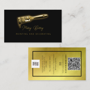 Tarjeta De Visita Pequeño diseño interior de pintores y decoradores