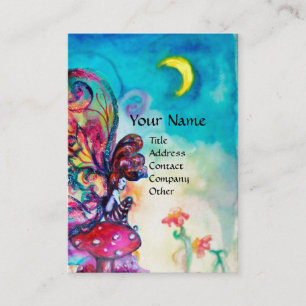 Tarjeta De Visita Pequeño elfo de hongos