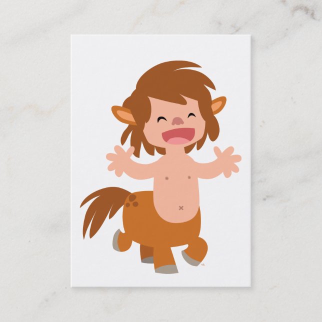 Tarjeta De Visita Pequeño Personalizado Centaur ACEO/tarjeta de visi (Anverso)