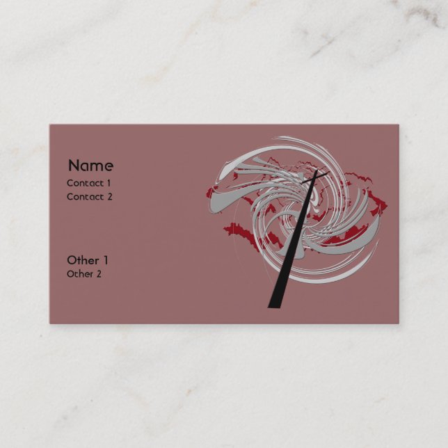 Tarjeta De Visita Perdonado (Anverso)