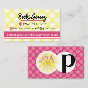 Tarjeta De Visita Perfectamente Posh