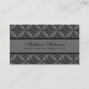 Tarjeta de visita perfectamente pulida del