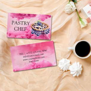 Tarjeta De Visita Perfecto para bocadillos dulces y hermosos regalos