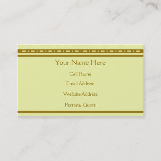 Tarjeta De Visita Perfil del diseño moderno de Deco del café