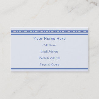 Tarjeta De Visita Perfil del diseño moderno de Deco del cielo