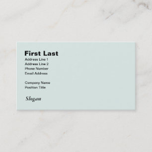 Tarjeta De Visita Perfiles de la DNA: Instrucciones genéticas que