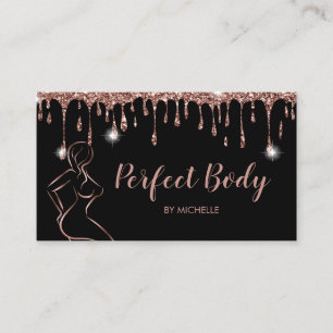 Tarjeta De Visita Perforación del entrenador del entrenador del entr