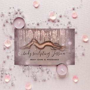 Tarjeta De Visita Perforaciones Rosas del logotipo de QRCode de escu