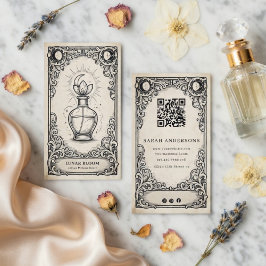 Tarjeta De Visita Perfume Brand | Vintage Celestial Perfume Brand 