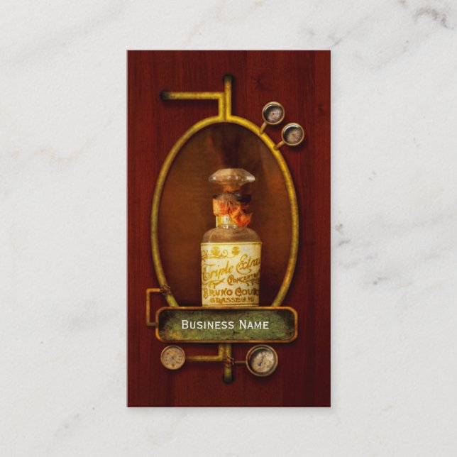 Tarjeta De Visita Perfumería - Perfume (Anverso)