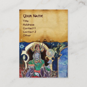 Tarjeta De Visita Pergamino NEUROMANCER