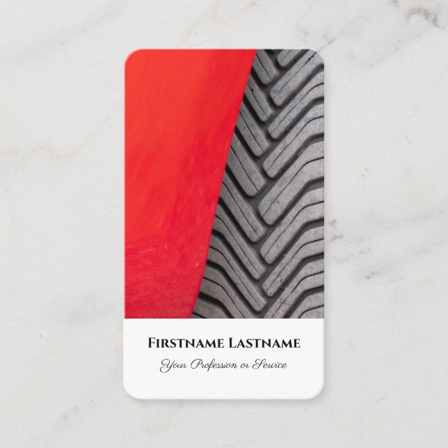 Tarjeta De Visita Peritos de ajuste para ruedas de velocidad de los  (Anverso)