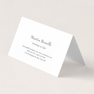 Tarjeta De Visita Perla Premium Única Clásica Personalizada Personal