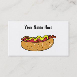 Tarjeta De Visita Perrito caliente