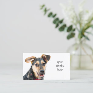 Tarjeta De Visita Perrito divertida