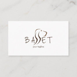 Tarjeta De Visita Perro Basset