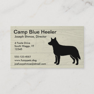 Tarjeta De Visita Perro Boyero Australiano