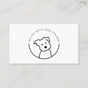 Tarjeta De Visita Perro Cute