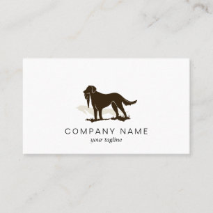 Tarjeta De Visita Perro de caza