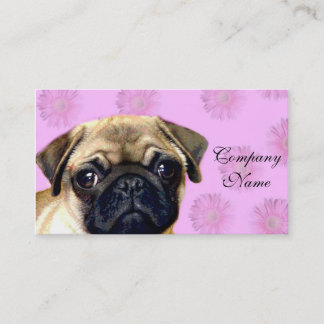 Tarjeta De Visita Perro del barro amasado