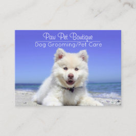 Tarjeta De Visita Perro Groomer Cuidado Mascota Puppy Walker