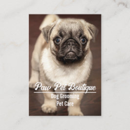 Tarjeta De Visita Perro Groomer Cuidado Mascota Puppy Walker