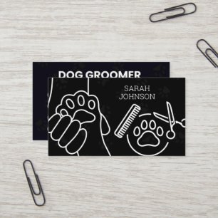 Tarjeta De Visita Perro Grooming