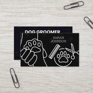 Tarjeta De Visita Perro Grooming