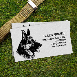 Tarjeta De Visita Perro pastor alemán - GSD