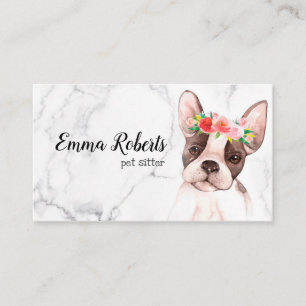 Tarjeta De Visita Perro Petsitter Petwalker