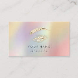 Tarjeta De Visita Perros de latidos profesionales maquillaje QR LOGO