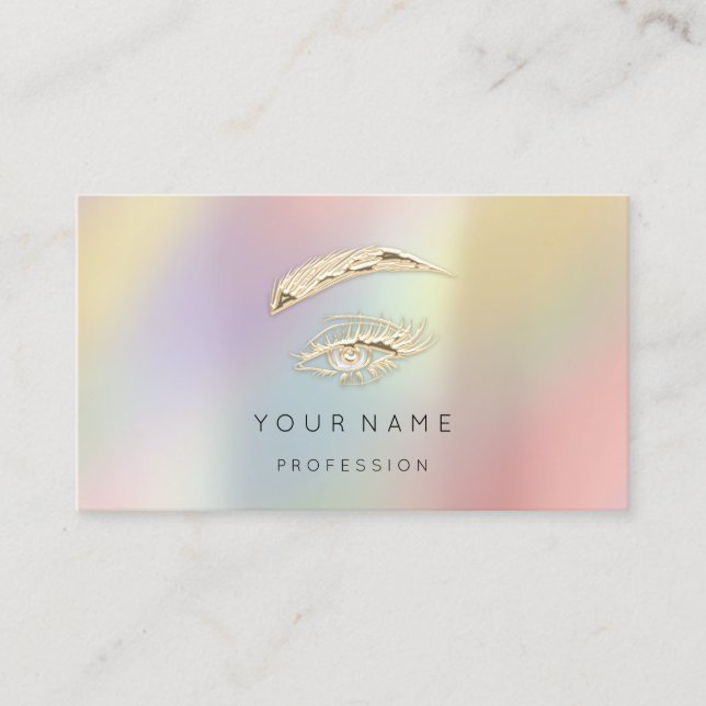 Tarjeta De Visita Perros de latidos profesionales maquillaje QR LOGO (Anverso)