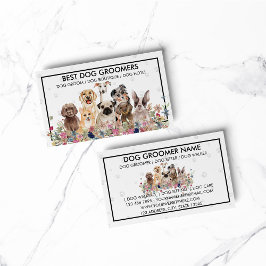 Tarjeta De Visita Perros Paws Cuadro Borrar