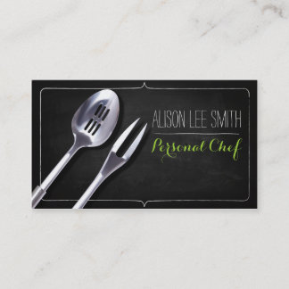 Tarjeta De Visita Personal Chef / catering Service / Cook service