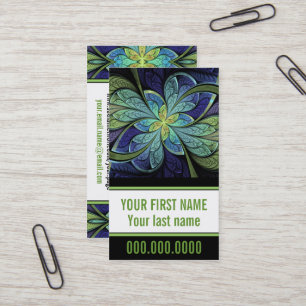 Tarjeta de visita personal de Chanteuse IV del La