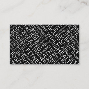 Tarjeta de visita personal del centro del