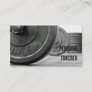 Tarjeta de visita personal del instructor
